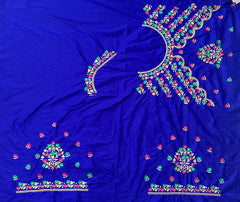 NR484IB -Ink Blue Colour  Computer Multi  Work Blouse