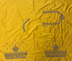 NR951Y -Yellow Colour Computer Maggam Work Blouse