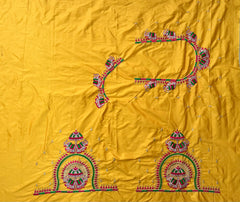 NR482Y - Yellow  Colour Computer Multi Work Blouse