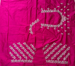 NR401P -Pink Colour Computer Work Blouse