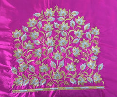 NR399RP - Rani Pink Colour Computer Work Blouse