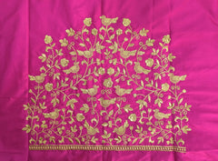 NR398RP - Rani Pink Colour  Computer Work Blouse