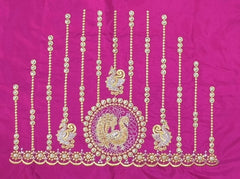 NR397RP - Rani Pink Colour Computer Work Blouse
