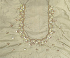 NR795GD - Gold Colour Maggam Work Blouse