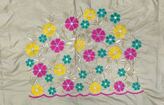 NR469GD - Gold Colour Computer Multi Work Blouse