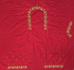 NR728R - Red Colour Maggam Work Blouse