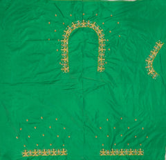 NR728G - Green Colour Maggam Work Blouse