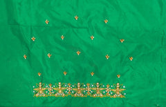 NR728G - Green Colour Maggam Work Blouse