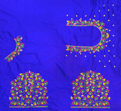 NR479IB - Ink Blue Colour Computer Multi Work Blouse
