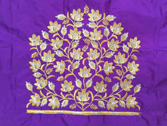 NR399V - Violet Computer Work Blouse