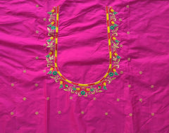 NR475P - Pink Colour  Computer Multi Work Blouse