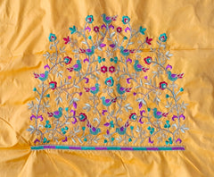 NR475Y - Yellow Colour Computer Multi Work Blouse
