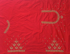 NR849MR- Mirchi Red Colour Computer Maggam Work Blouse