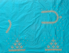 NR849SG- Sea Green Colour Computer Maggam Work Blouse