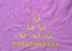NR849LV- Lavender Colour Computer Maggam Work Blouse