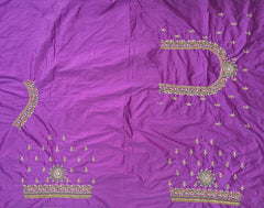 NR885PR - Purple Colour Computer Maggam Work Blouse