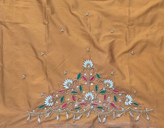 NR895MY - Mustard Yellow Colour Maggam Work Blouse
