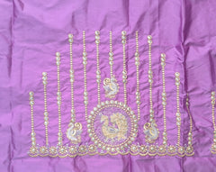 NR397LV - Lavender Colour Computer Work Blouse