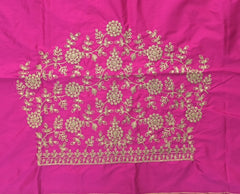 NR396P- Pink Colour Computer Work Blouse