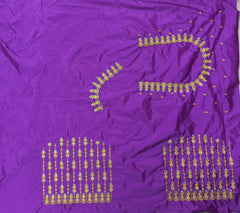 NR405PR -Purple Colour Computer Work Blouse