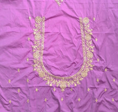 NR396LV- Lavender Colour Computer Work Blouse