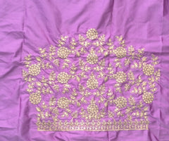 NR396LV- Lavender Colour Computer Work Blouse