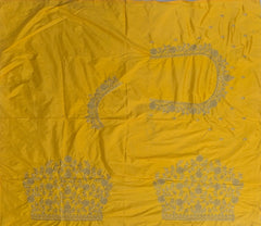 NR396Y -Yellow  Colour Computer Work Blouse
